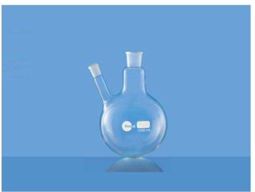 borosil-round-bottom-two-neck-flask-centre-neck-and-one-angled-side-neck-with-interchangeable-joints-e1628029933812