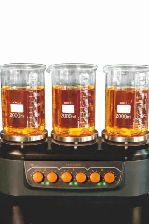 3 Station Magnetic Stirrer With Hotplate 3 Station Magnetic Stirrer With Hotplate