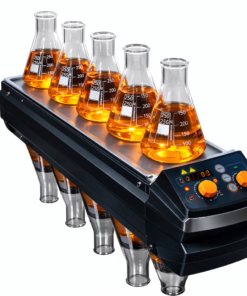 5-POSITION DIGITAL MAGNETIC STIRRER WITH HEATING (Digital)