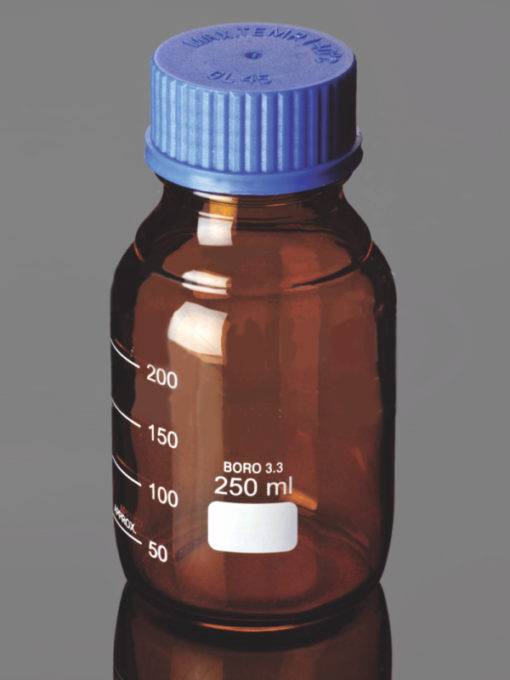 Bottles, Reagent Amber Screw Cap DIN/ISO