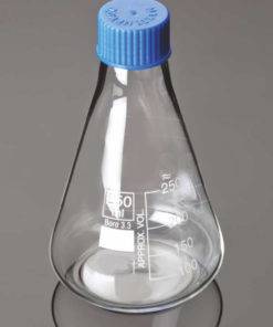 Flask Erlenmeyer, with Screw Cap, ASTM
