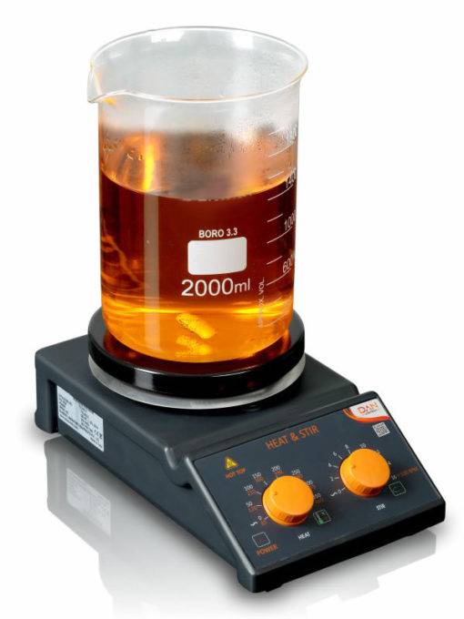 3 Station Magnetic Stirrer With Hotplate